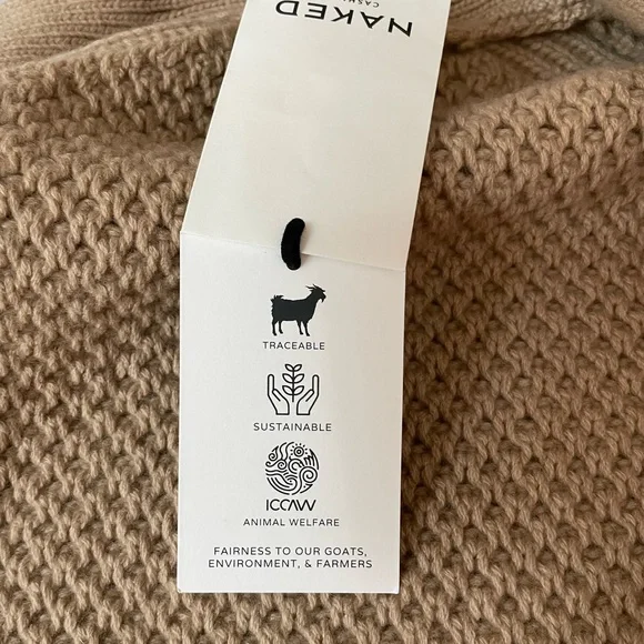 Honeycomb Knit Elena Cashmere Cardigan from NakedCashmere - Picture 11 of 13